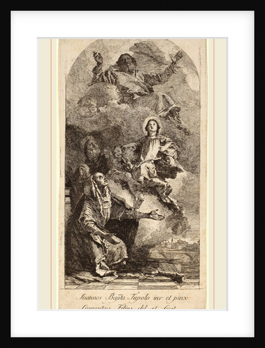 The Vision of Saint Anne by Lorenzo Baldissera Tiepolo