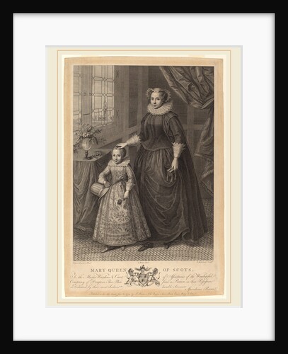 Mary, Queen of Scots by Francesco Bartolozzi