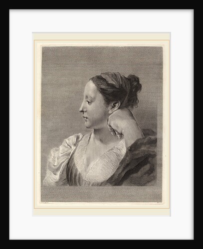 Young Woman in Profile by Marco Alvise Pitteri