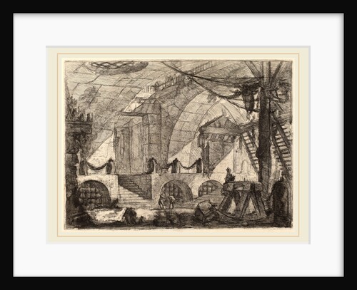 The Sawhorse by Giovanni Battista Piranesi