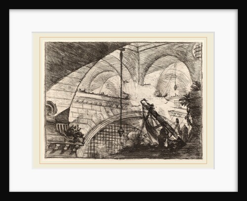 The Arch with a Shell Ornament by Giovanni Battista Piranesi