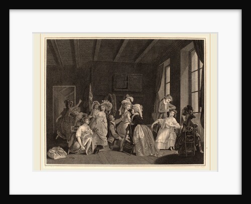 The Preparations for the Ballet, 1782 by Salvatore Tresca