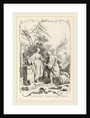 Rebecca at the Well, c. 1745 by Joseph Wagner