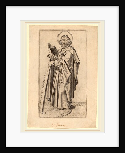 Saint Judas Thaddaeus by Master FVB
