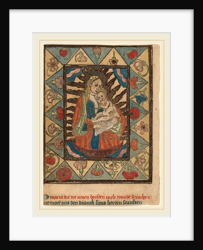 The Madonna and Child, c. 1500 by Anonymous