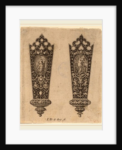 Ornament for Knife Handle by Theodor de Bry