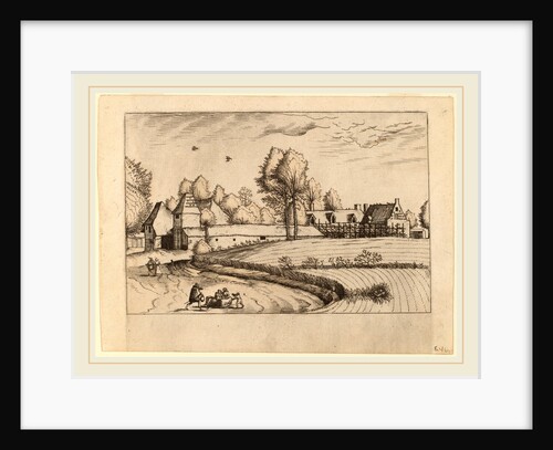 Country Houses by Johannes van Doetechum the Elder and Lucas van Doetechum