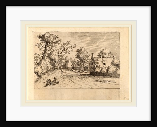 Village Road by Johannes van Doetechum the Elder and Lucas van Doetechum