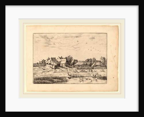 Farms by Johannes van Doetechum the Elder and Lucas van Doetechum
