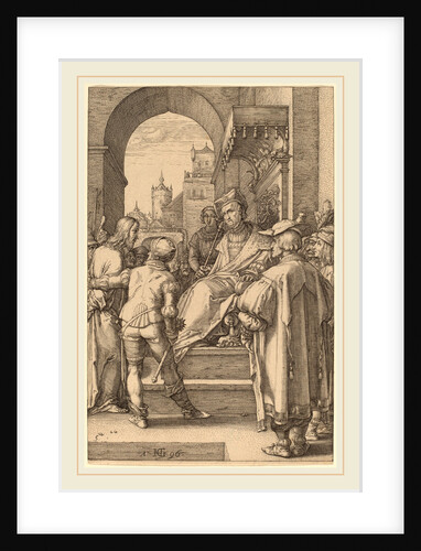 Christ before Pilate, 1596 by Hendrik Goltzius