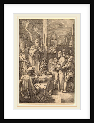 Christ before Caiphas, 1597 by Hendrik Goltzius