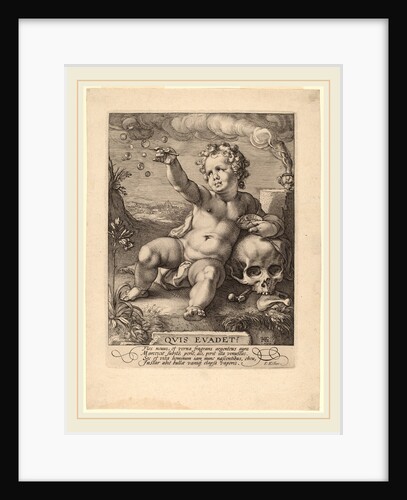 Quis Evadet, 1594 by Hendrik Goltzius