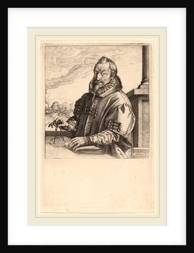 Christoph Plantin, probably c. 1583 by Hendrik Goltzius
