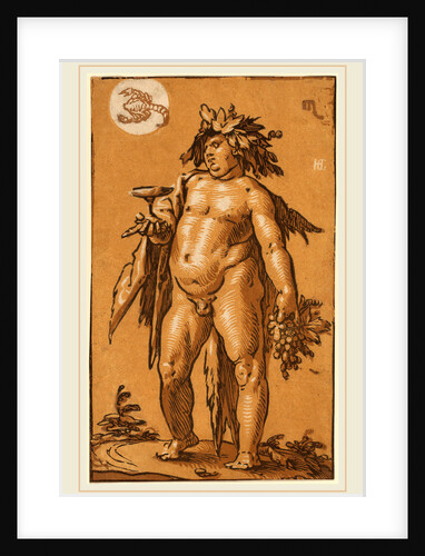 Bacchus, c. 1595 by Hendrik Goltzius