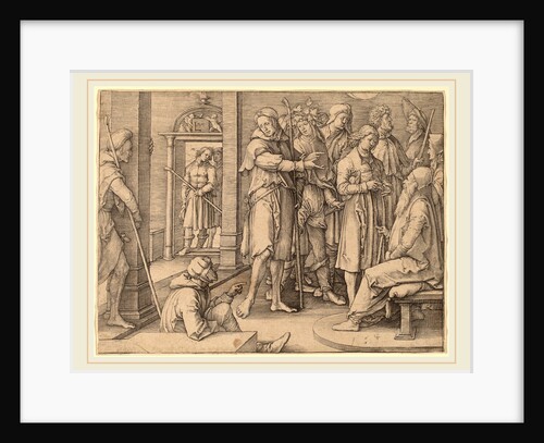 Joseph Interprets His Dream to Jacob, 1512 by Lucas van Leyden