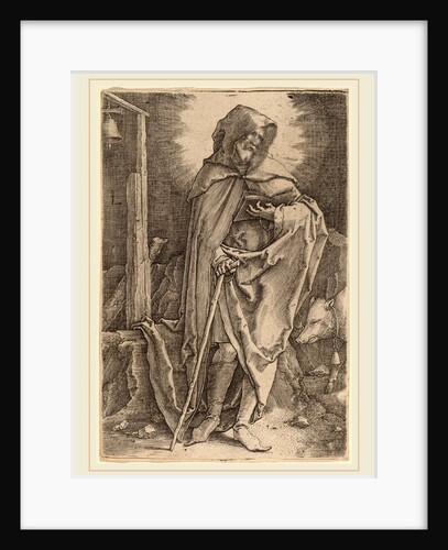 Saint Anthony, c. 1521 by Lucas van Leyden
