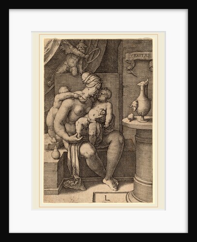 Caritas, 1530 by Lucas van Leyden