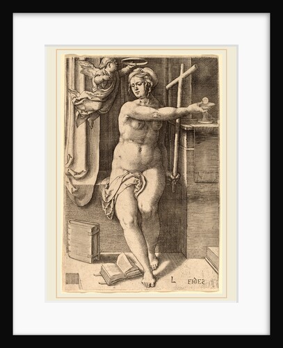 Fides, 1530 by Lucas van Leyden