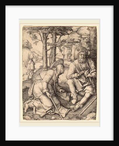 The Pilgrims, in or before 1508 by Lucas van Leyden