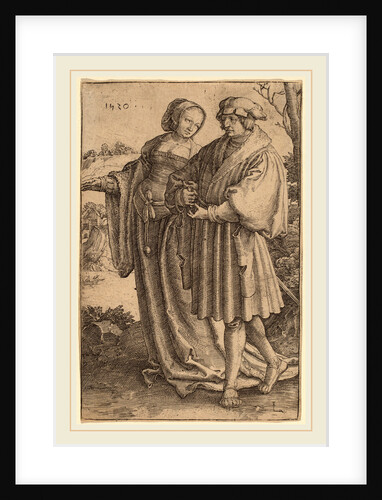The Promenade, 1520 by Lucas van Leyden