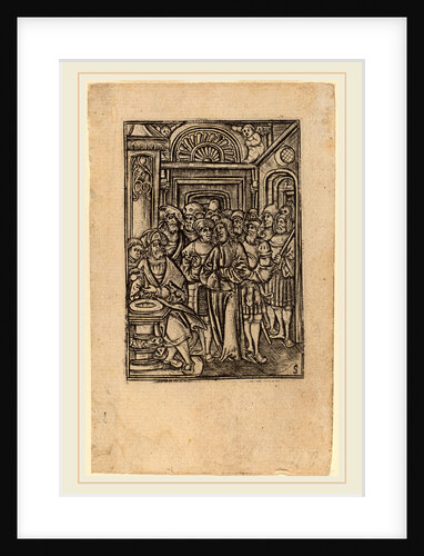 Pilate Washing His Hands by Master S