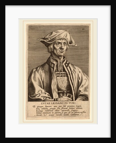 Lucas van Leyden by Hieronymus Wierix
