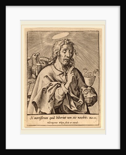 Si mortiferum quid biberint by Hieronymus Wierix
