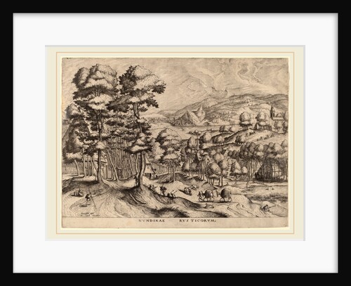 Nundinae Rusticorum by Johannes and Lucas van Doetechum