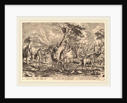 The Triumph of Time by Philip Galle