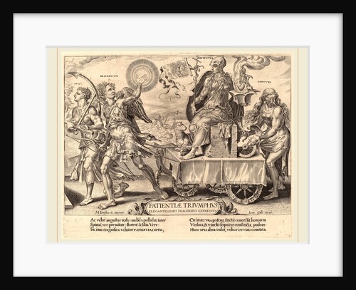 The Triumph of Patience, 1559 by Dirck Volckertz Coornhert