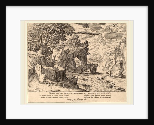 After the Shipwreck by Cornelis Cort