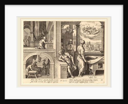 The Vision of Saint Peter by Philip Galle