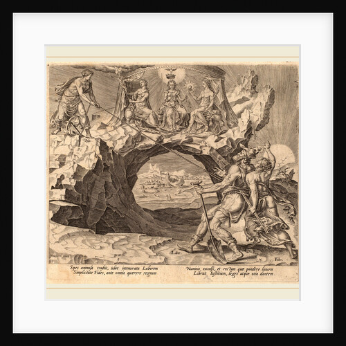 The Diligent Worker Aspiring to the Rightousness of the Lord, 1572 by Philip Galle