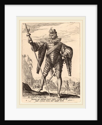 Lieutenant-Colonel, 1587 by Jacques de Gheyn II