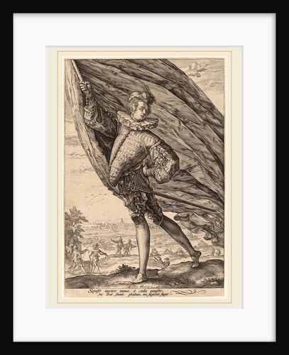 The Great Standard Bearer, 1587 by Hendrik Goltzius
