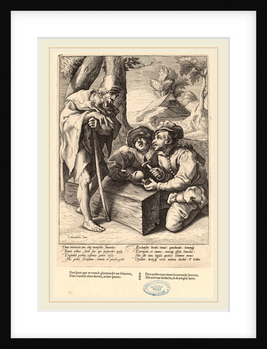 Do Not Spend Your Savings Too Soon, c. 1592 by Workshop of Hendrik Goltzius