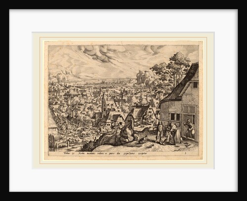 Tobias Returns Home with His Bride by Gerard de Jode