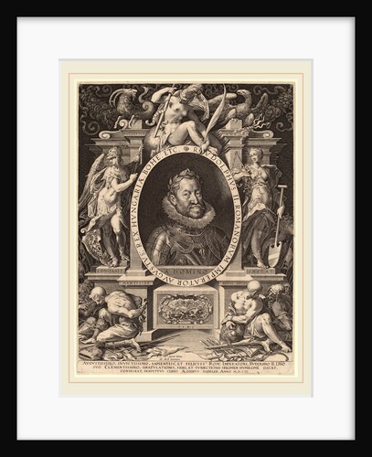 Rudolph II, 1603 by Aegidius Sadeler II