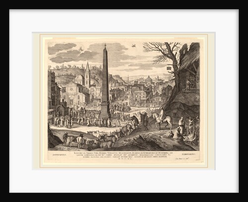 January and February, 1615 by Aegidius Sadeler II