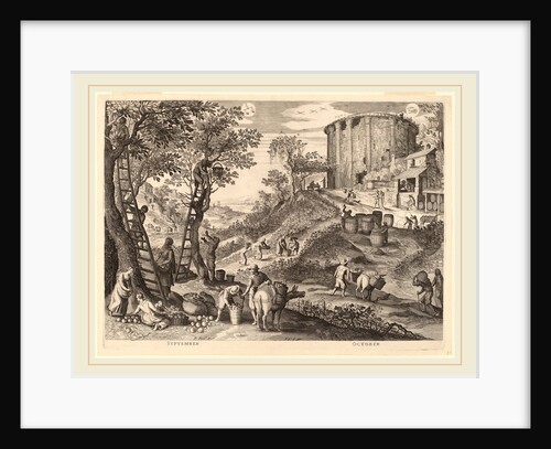 September and October, 1615 by Aegidius Sadeler II