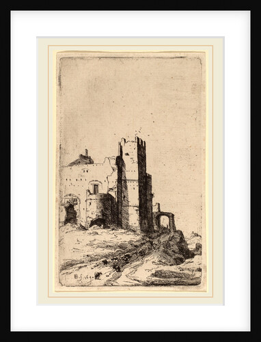 The Town of Leoni, near Frascati, 1640 by Bartholomeus Breenbergh