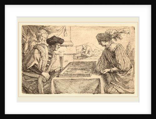 The Board Players, by Leendert van der Cooghen