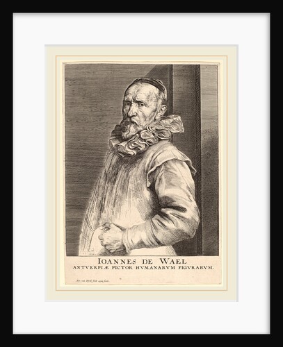 Jan de Wael, c. 1630 by Sir Anthony van Dyck