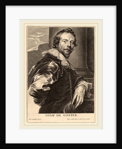Adam de Coster by Pieter de Jode II