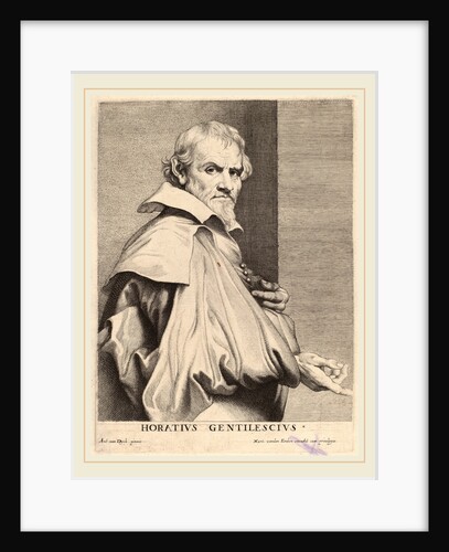 Orazio Gentileschi by Lucas Emil Vorsterman