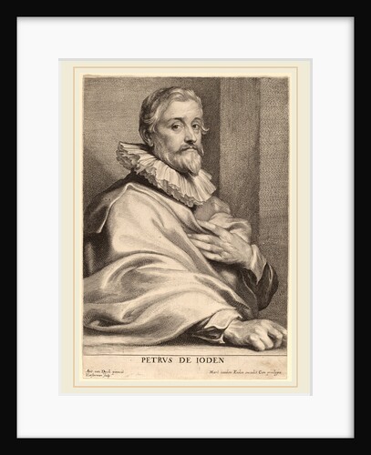 Pieter de Jode the Elder by Lucas Emil Vorsterman