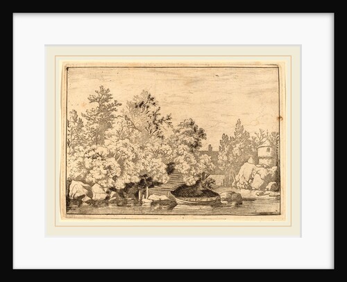 The Cudgel Dam and Covered Bridge by Allart van Everdingen