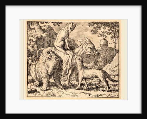 Reynard Seated Atop the Ass by Allart van Everdingen