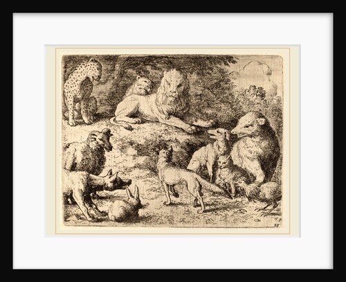 The Animals Present Their Charges Against Reynard by Allart van Everdingen