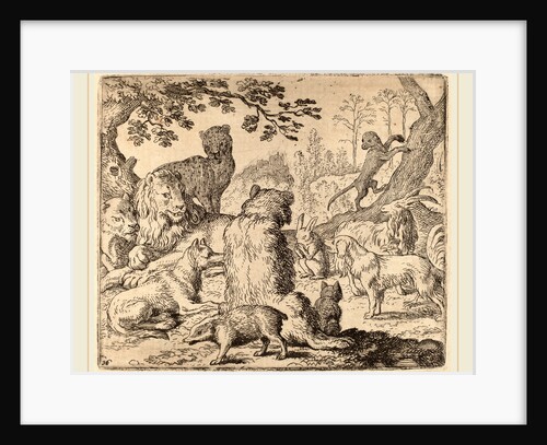 The Lion Orders a Mass Assault on Reynard by Allart van Everdingen